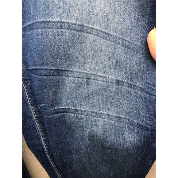 VIP Juniors Jeggings Size 13/31 Distressed Zip Triple Button Closure - Picture 4 of 16